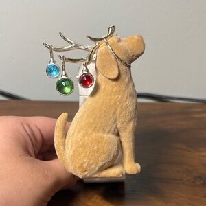 Bath & Body Works Tan Dog Ornament with Colorful Gems Plug In Scent Diffuser